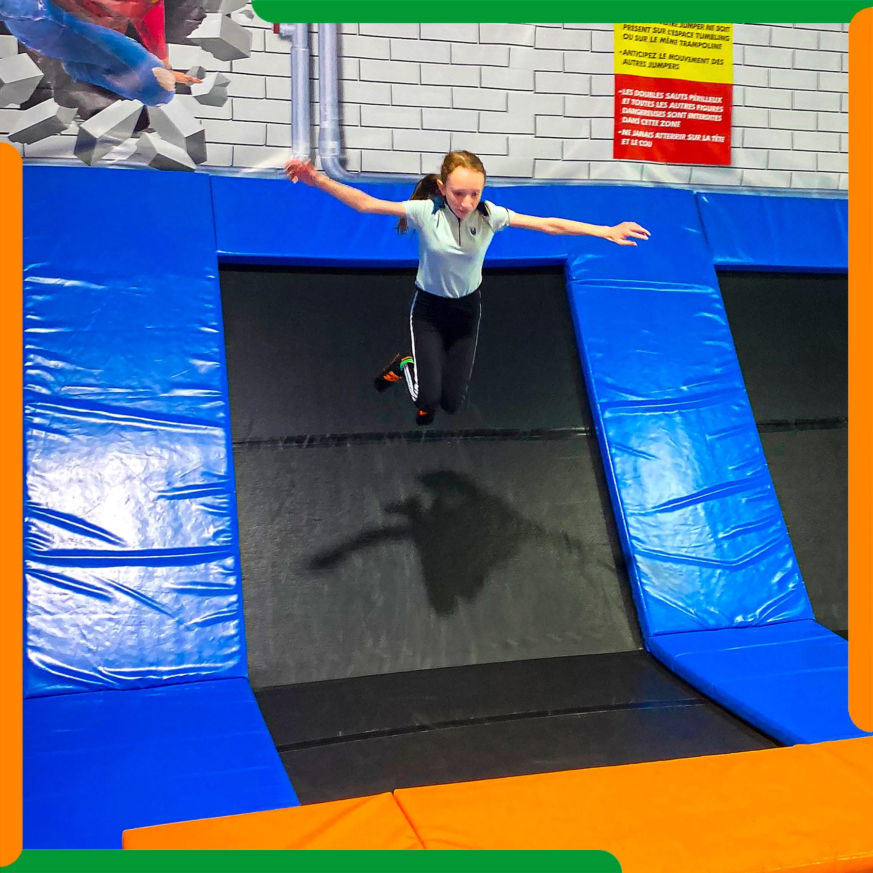 Les trampolines de New Jump Langon