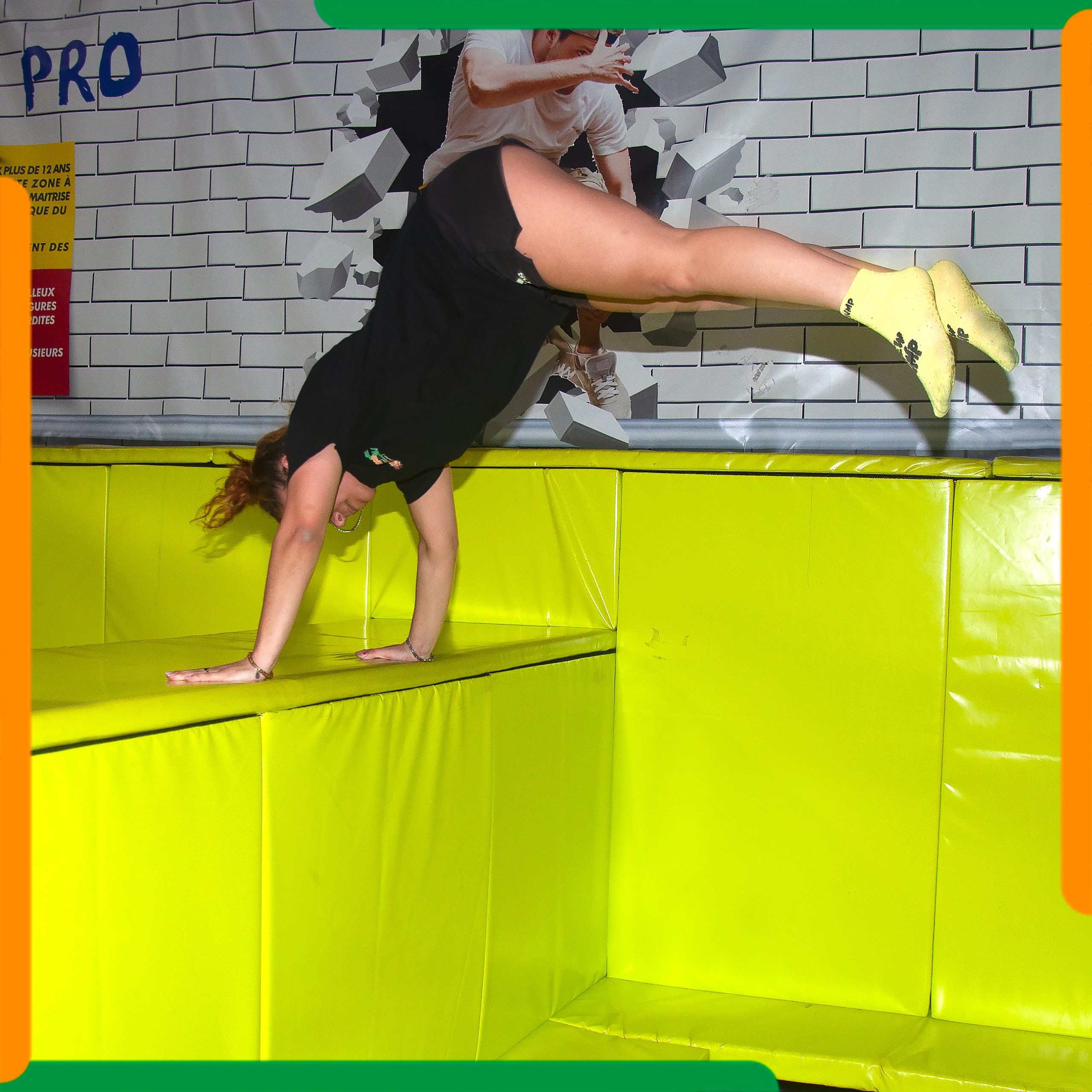 Le Wall Run dans le parc New Jump de Langon