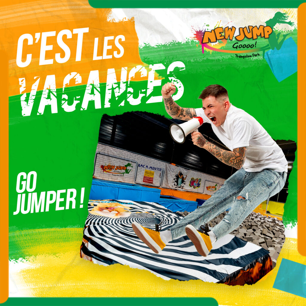 C'est les vacances dans votre trampoline park new jump langon