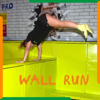 Trampoline Park Wall Run