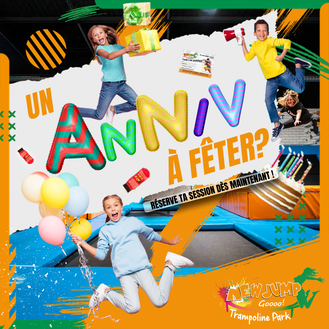 Les vacances débarquent chez NewJump ! Prêt(e) à vivre une expérience rebondissante ?
