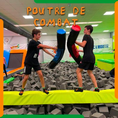 Trampoline Park Poutre de combat