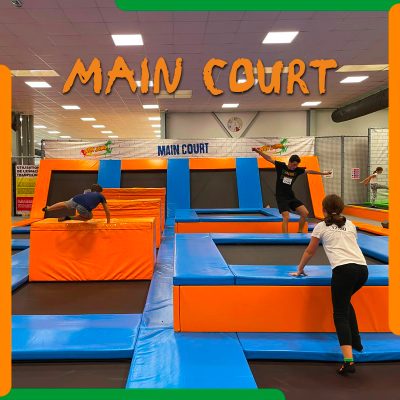Trampoline Park Main Court