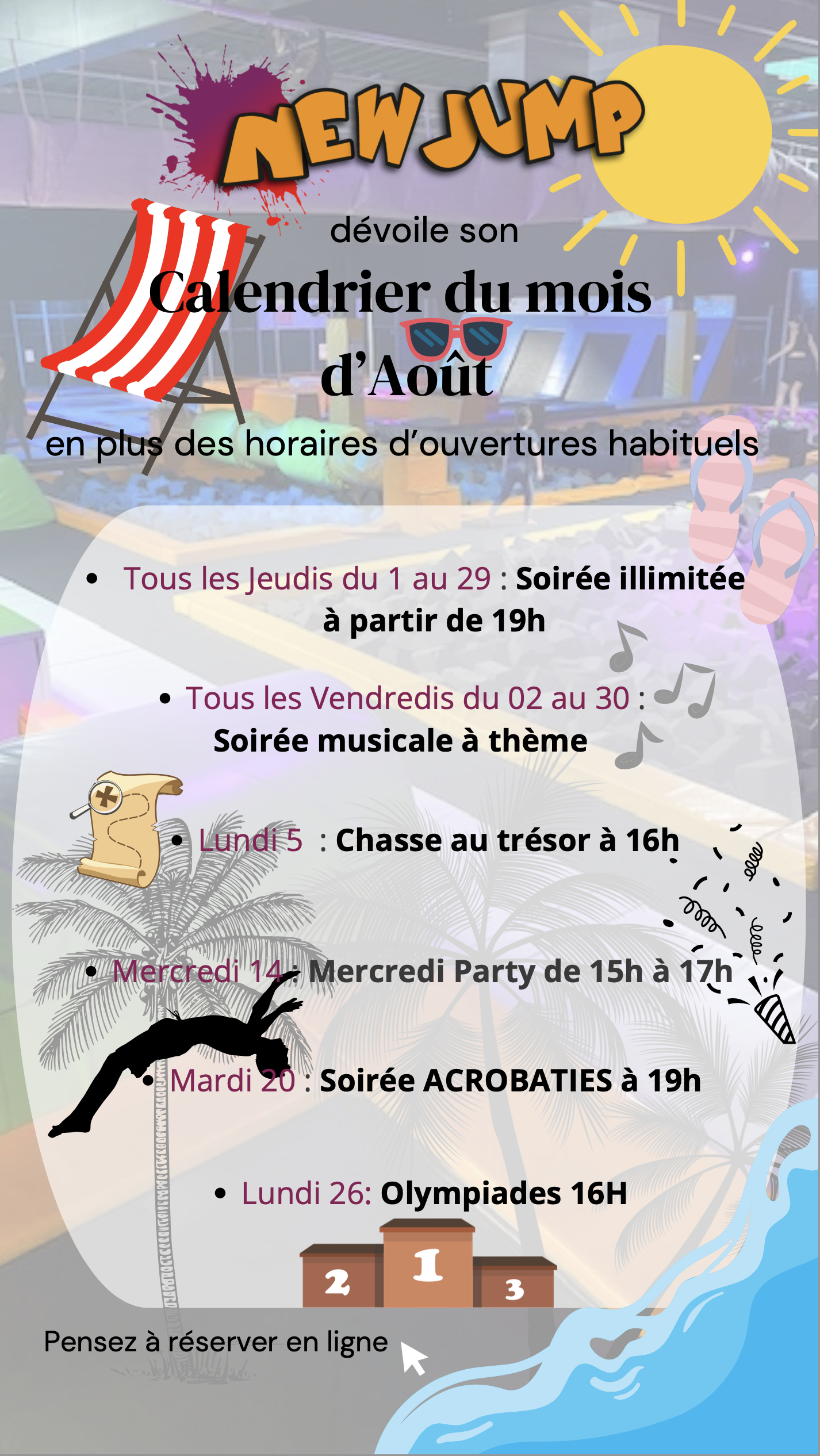 New Jump Rennes : Un Aout rythmé par des événements exceptionnels !