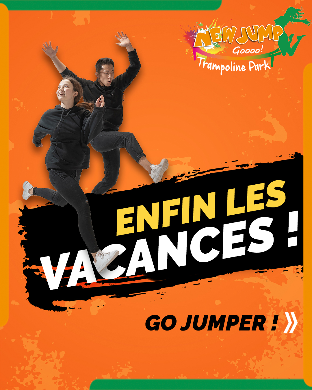 Venez vivre des vacances de printemps inoubliables à New Jump !