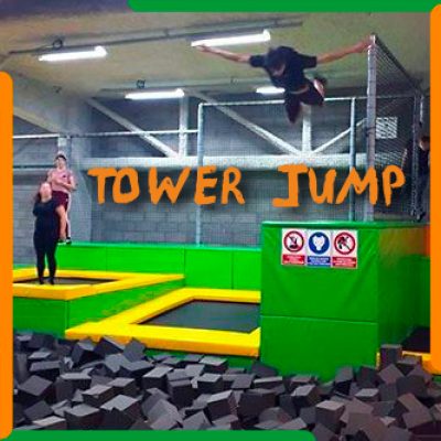 Trampoline Park Tower Jump