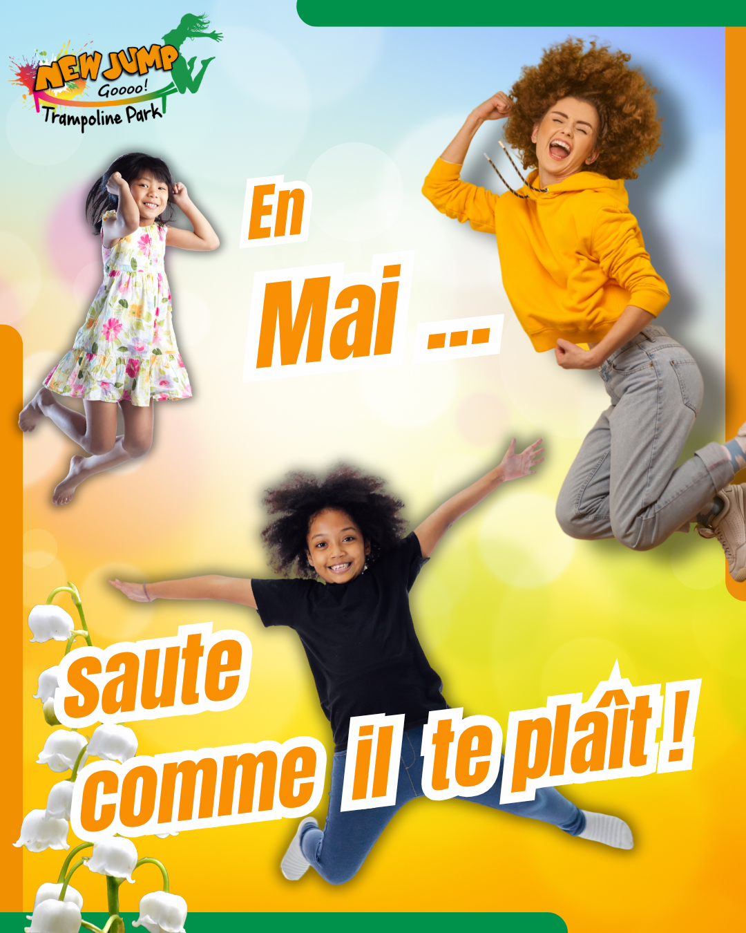 Des journées pleines de fun pendant les jours fériés de mai !