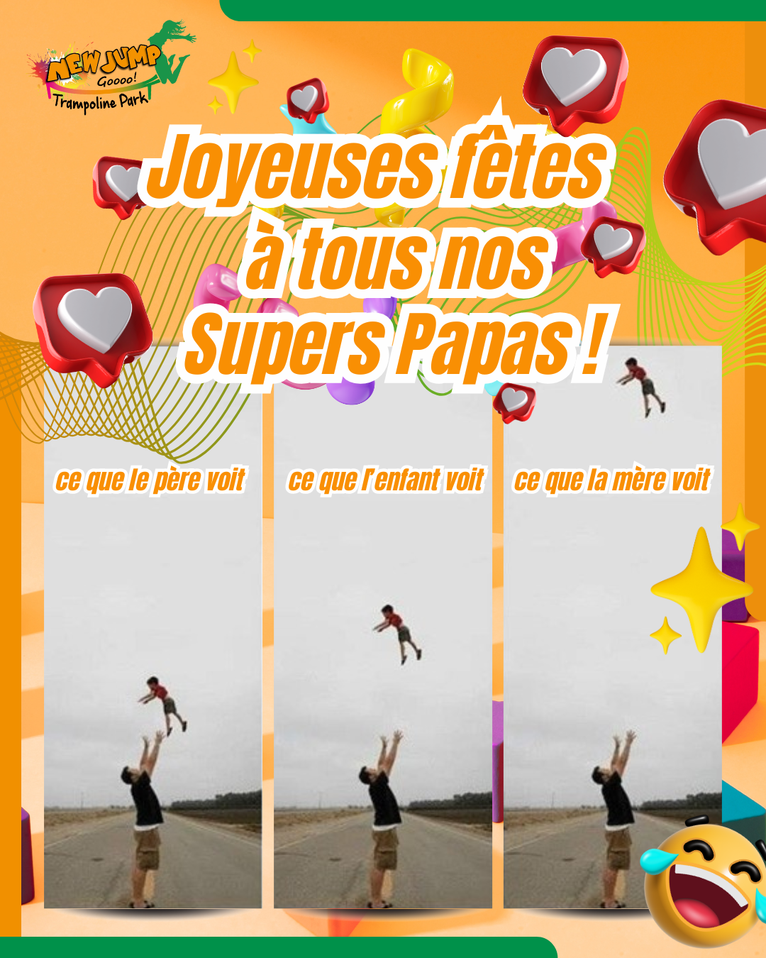 Juin rime avec action chez New Jump !
