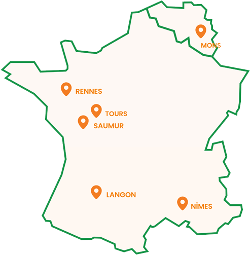 Belgique - Carte