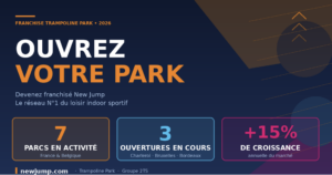 Devenir franchisé New Jump : ouvrez votre Trampoline Park en France