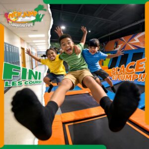 🚀 Avril chez New Jump Trampoline Park : sautez, bougez, défoulez-vous… au chaud !